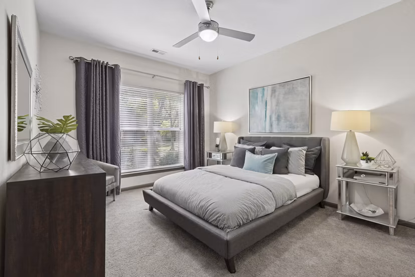 bedroom at Presley Oaks Apartments