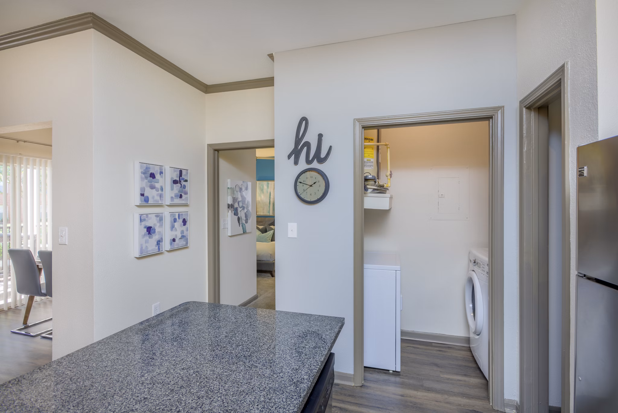 kitchen at Presley Oaks Apartments