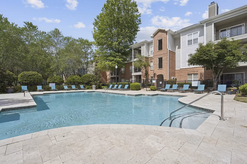 pool at Presley Oaks Apartments