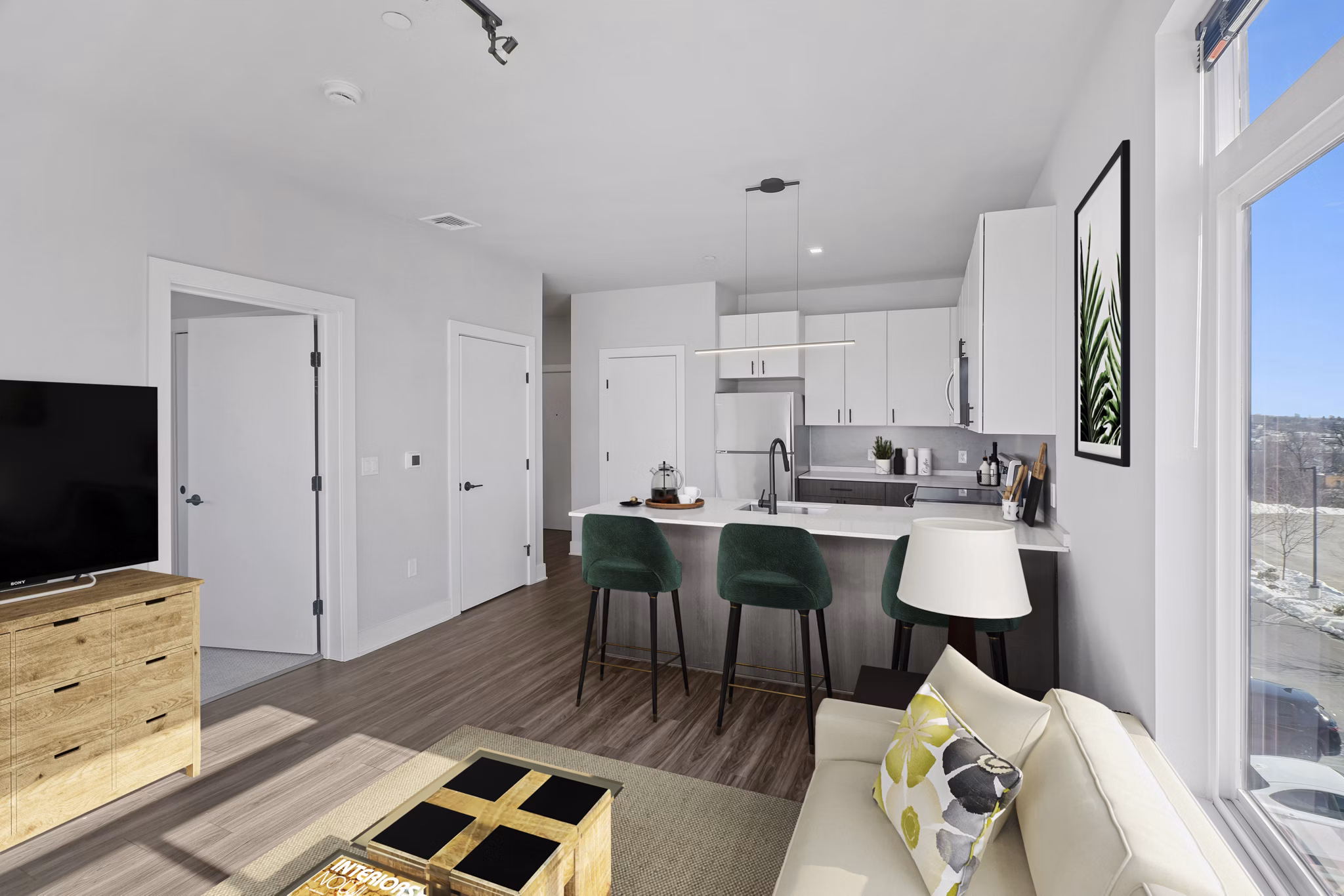 kitchen at Wyncrest Apartments 