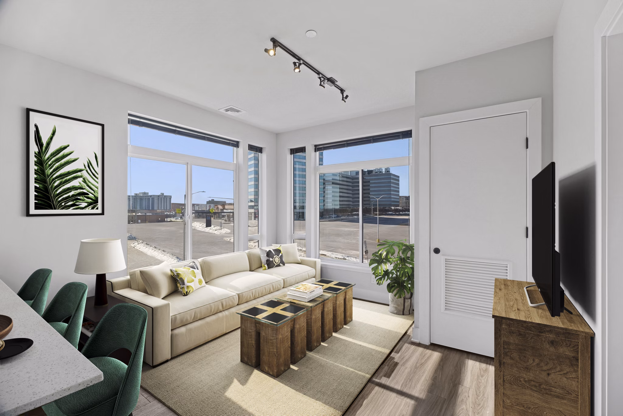 living room at Wyncrest Apartments 