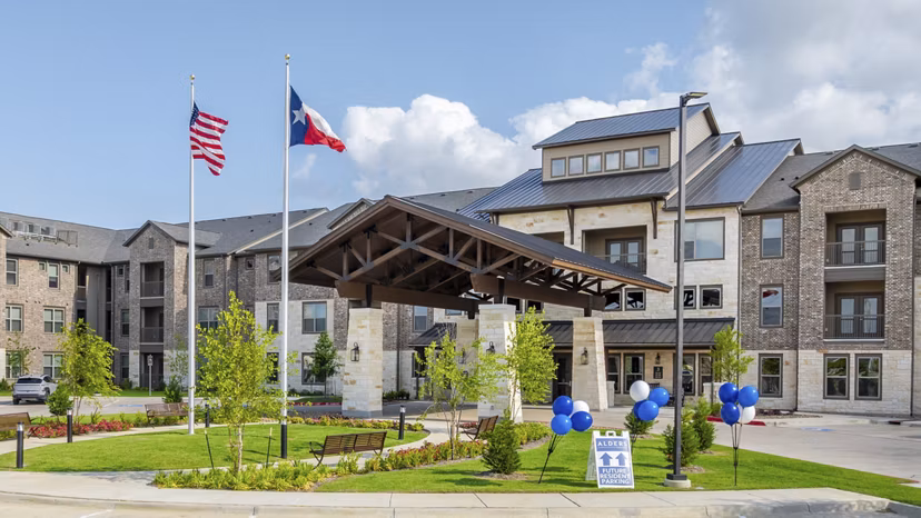 exterior at Alders Prosper Apartments 