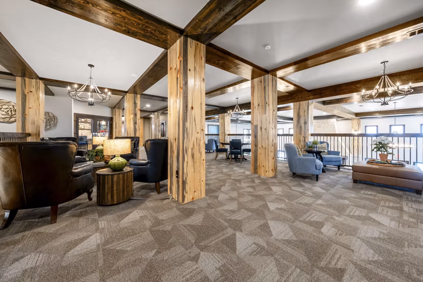 clubhouse at Alders Prosper Apartments 