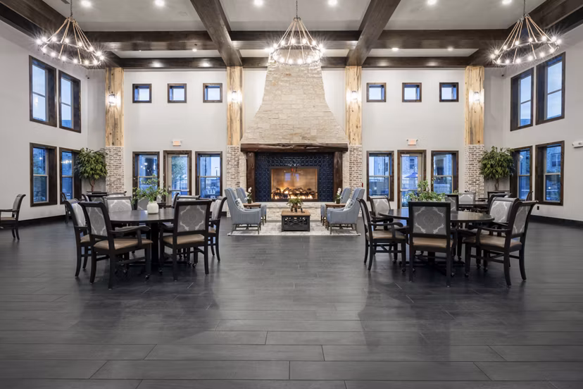 clubhouse at Alders Prosper Apartments 