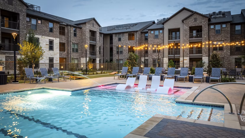 pool at Alders Prosper Apartments 