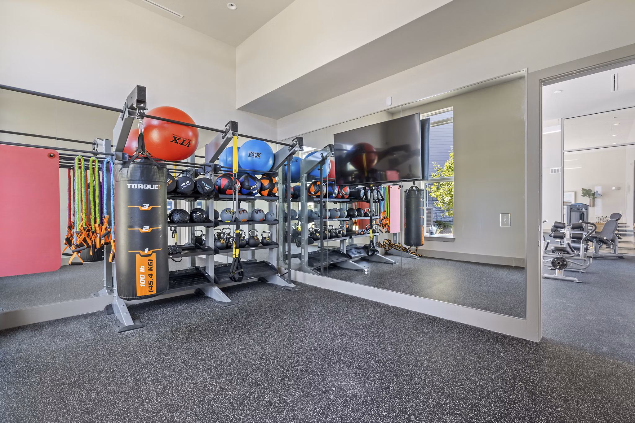 fitness center at Brio at Lookout Apartments