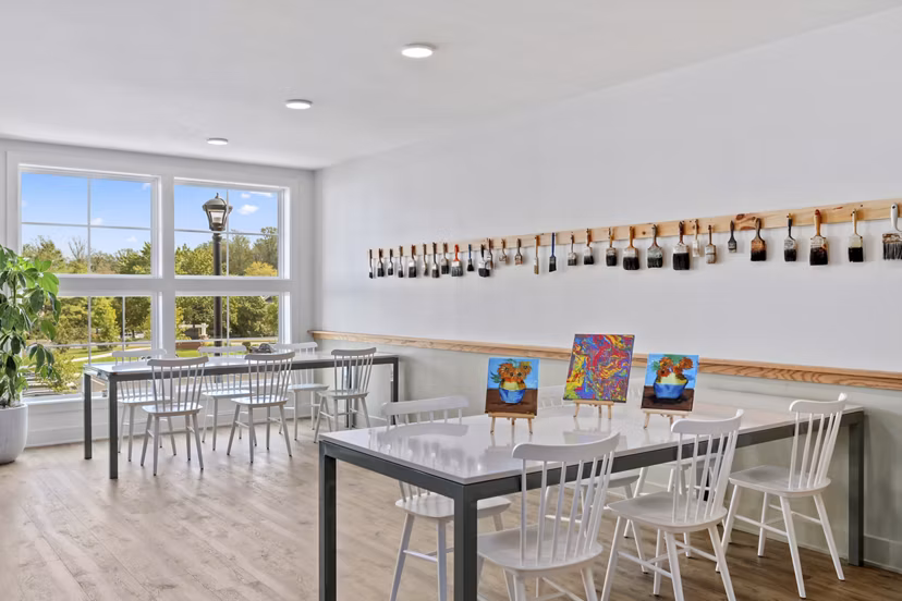 clubhouse at Lake Forest at Swift Creek Apartments
