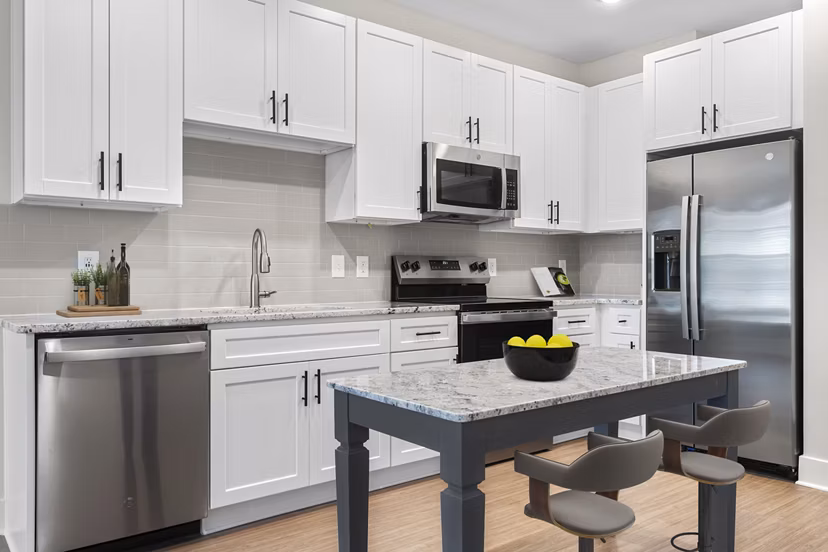 kitchen at Lake Forest at Swift Creek Apartments