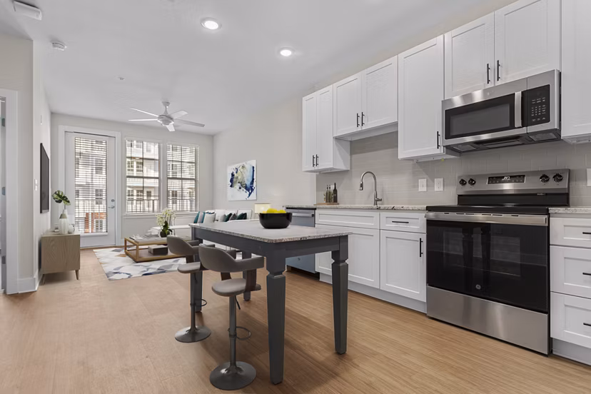 kitchen at Lake Forest at Swift Creek Apartments