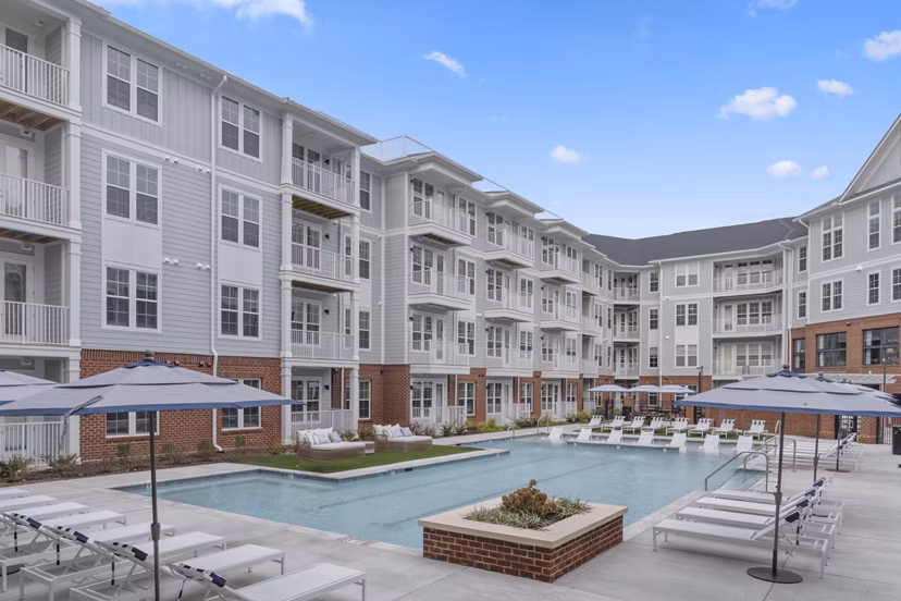 pool at Lake Forest at Swift Creek Apartments