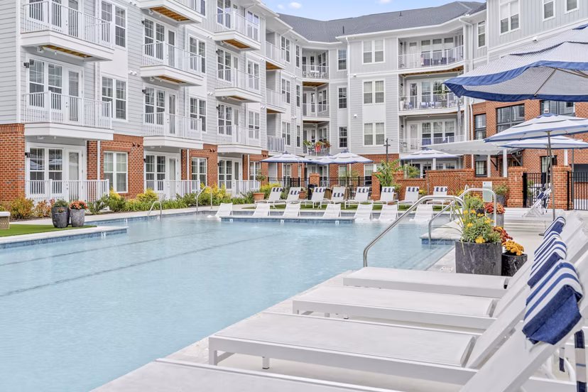 pool at Lake Forest at Swift Creek Apartments