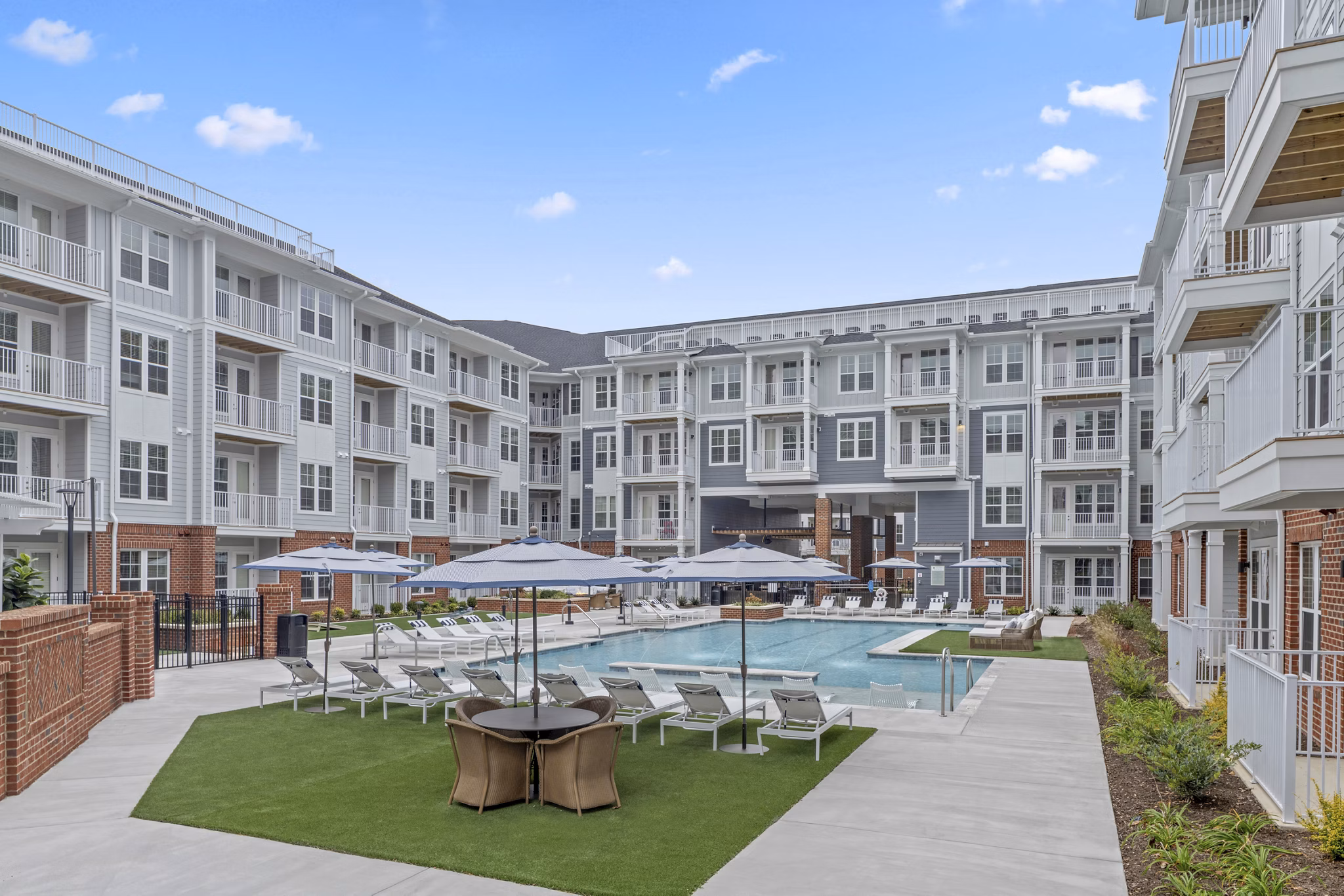 pool at Lake Forest at Swift Creek Apartments