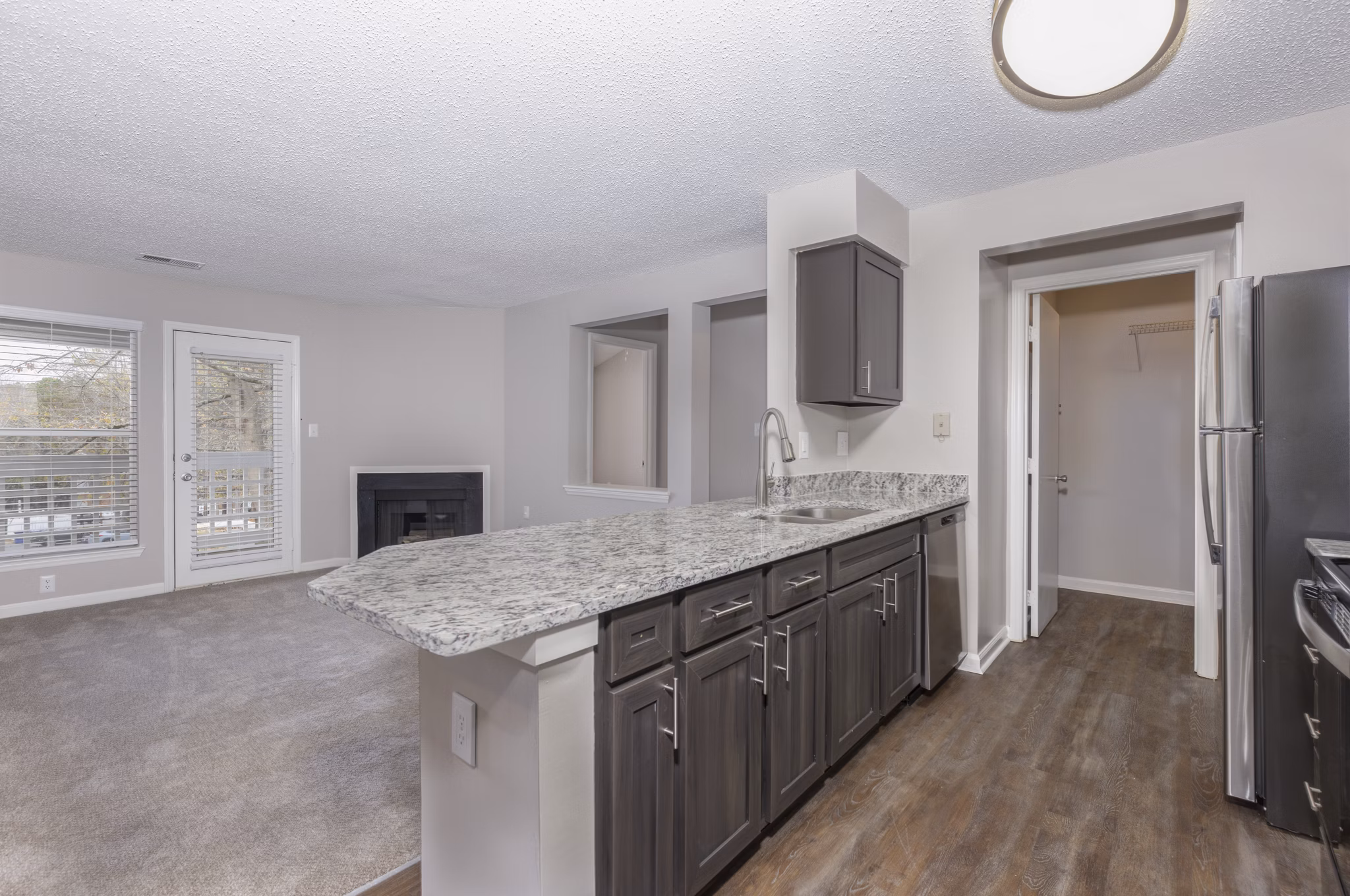 kitchen at Bridges at Chapel Hill Apartments 