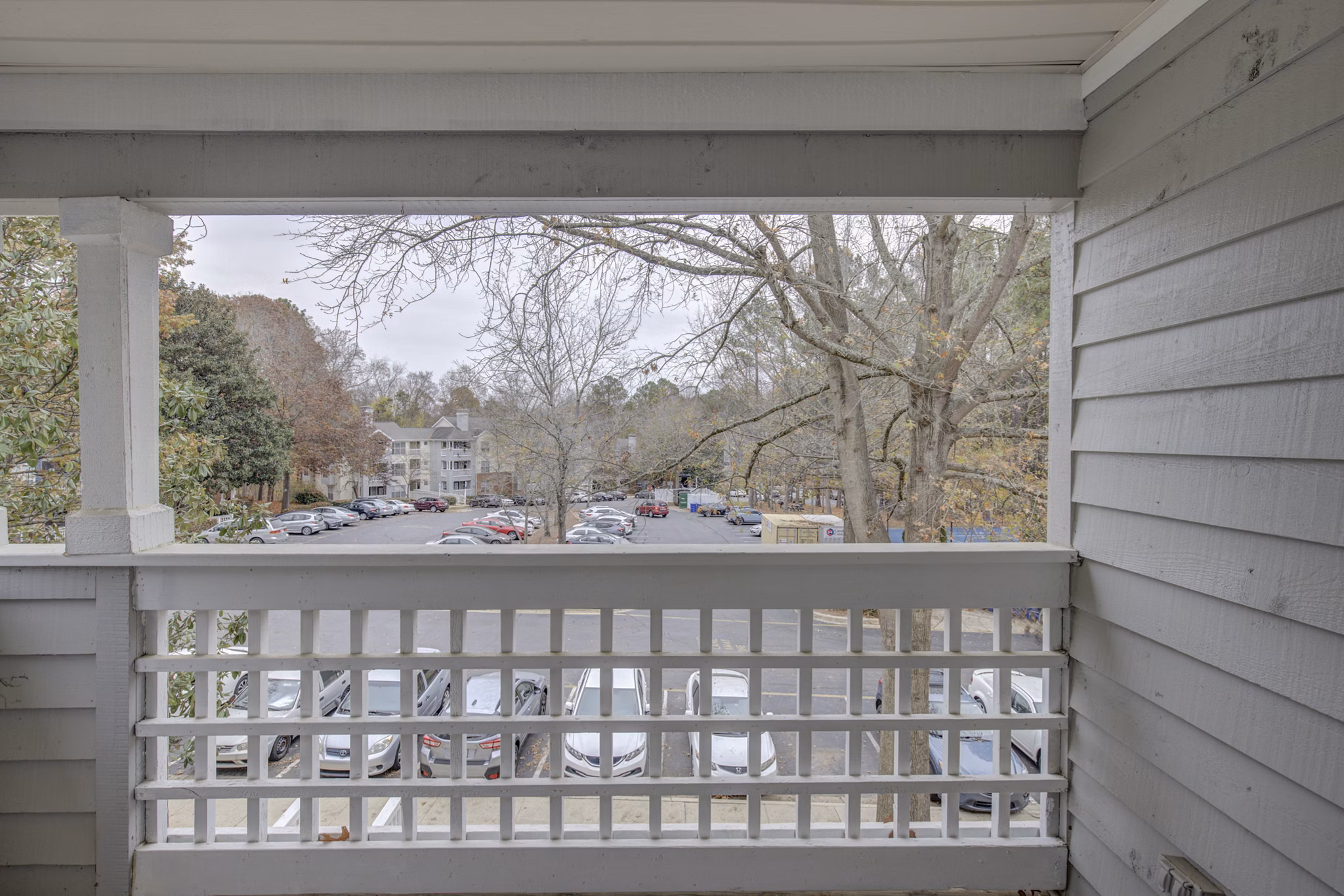 patio at Bridges at Chapel Hill Apartments 