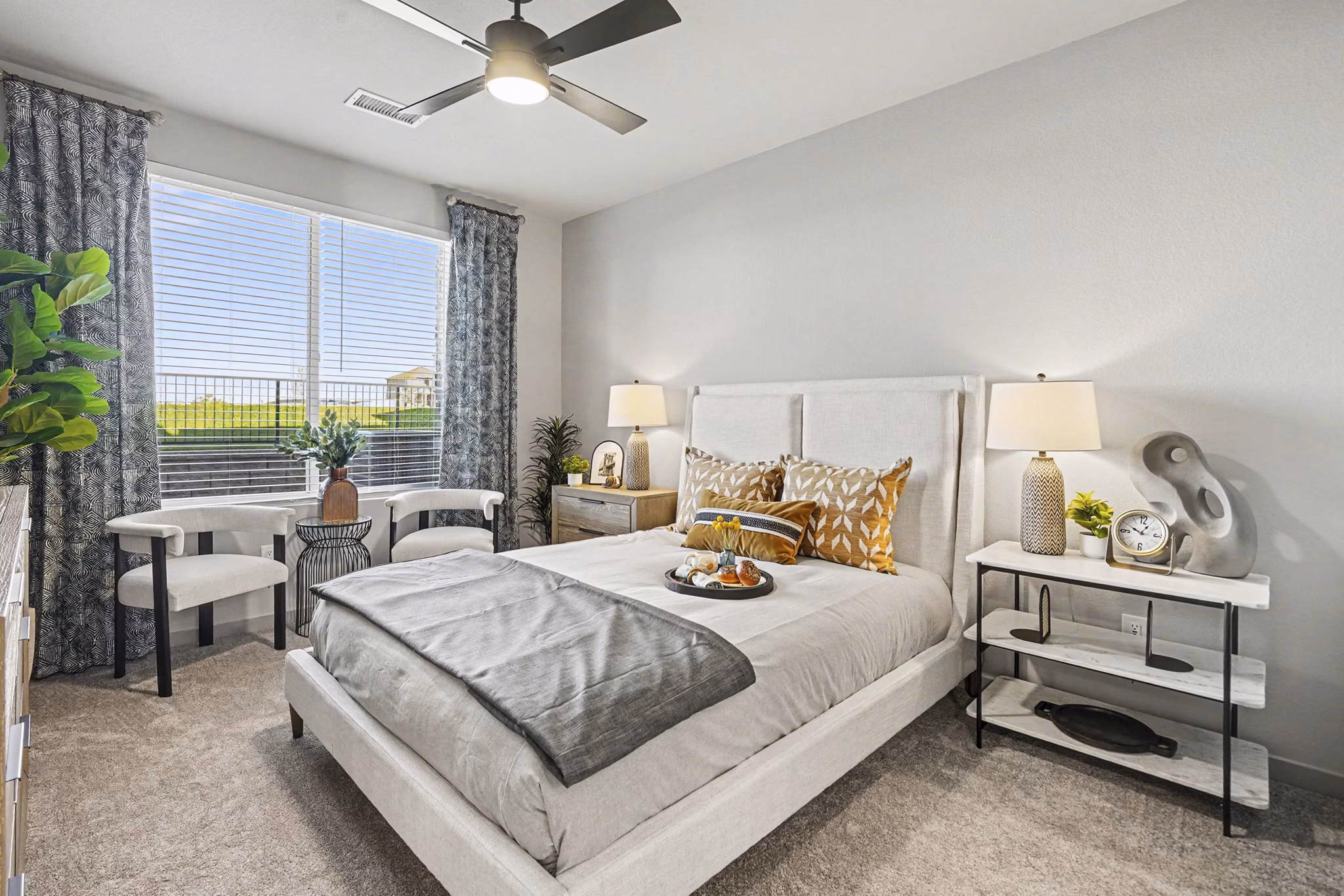 bedroom at Outlook Horizons Apartments 