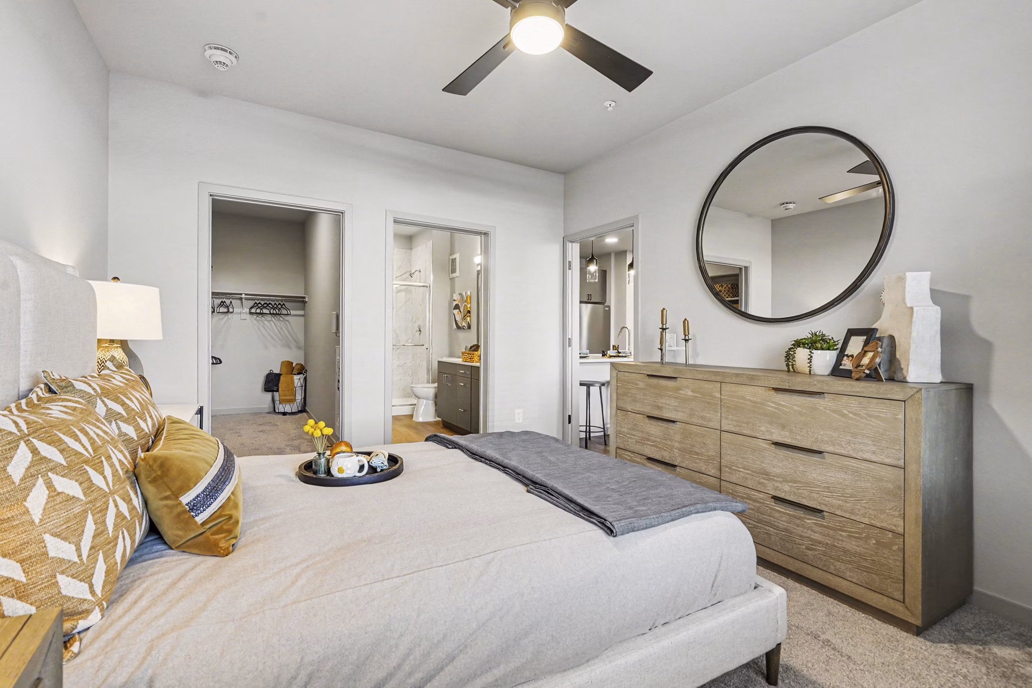 bedroom at Outlook Horizons Apartments 