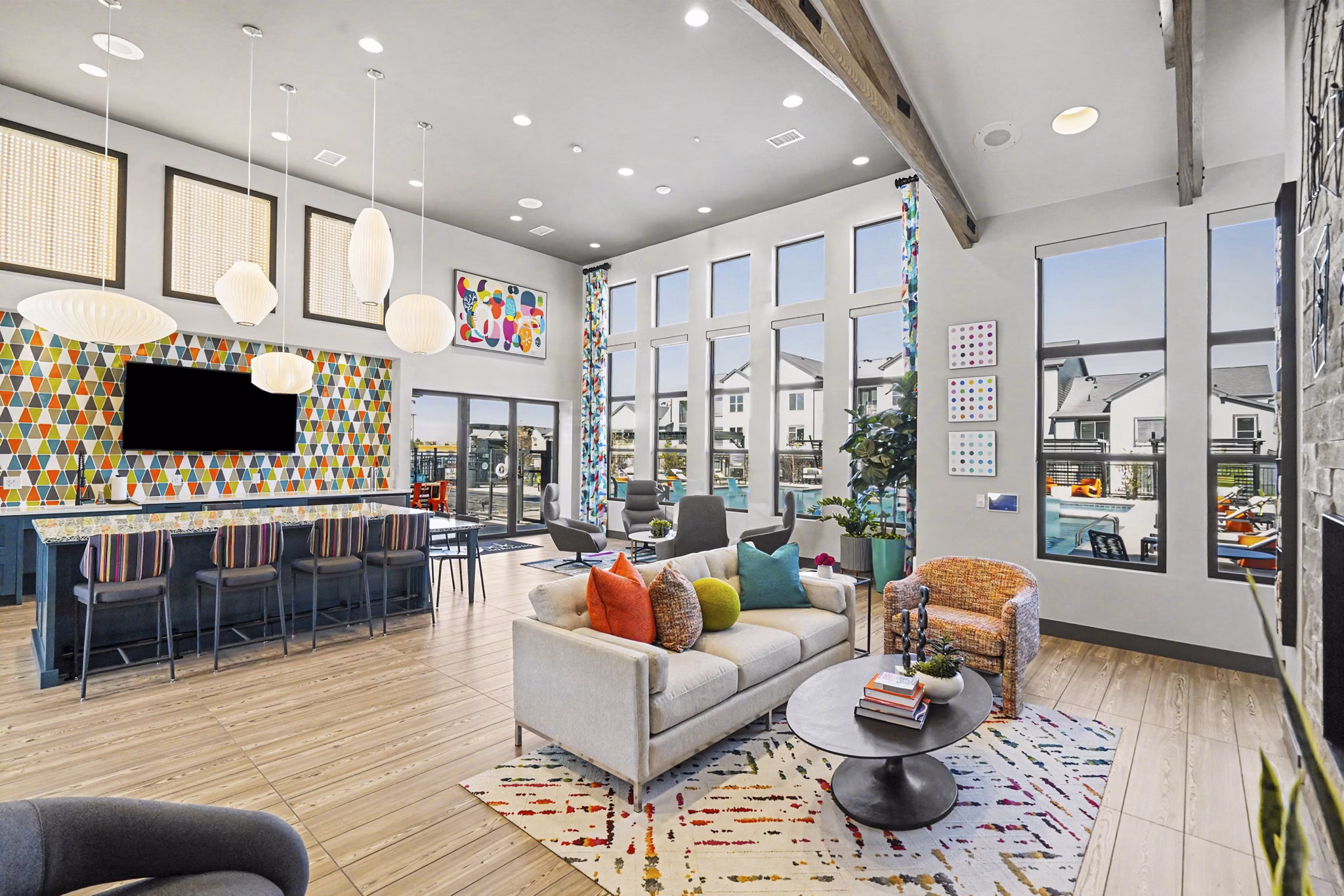 clubhouse at Outlook Horizons Apartments 