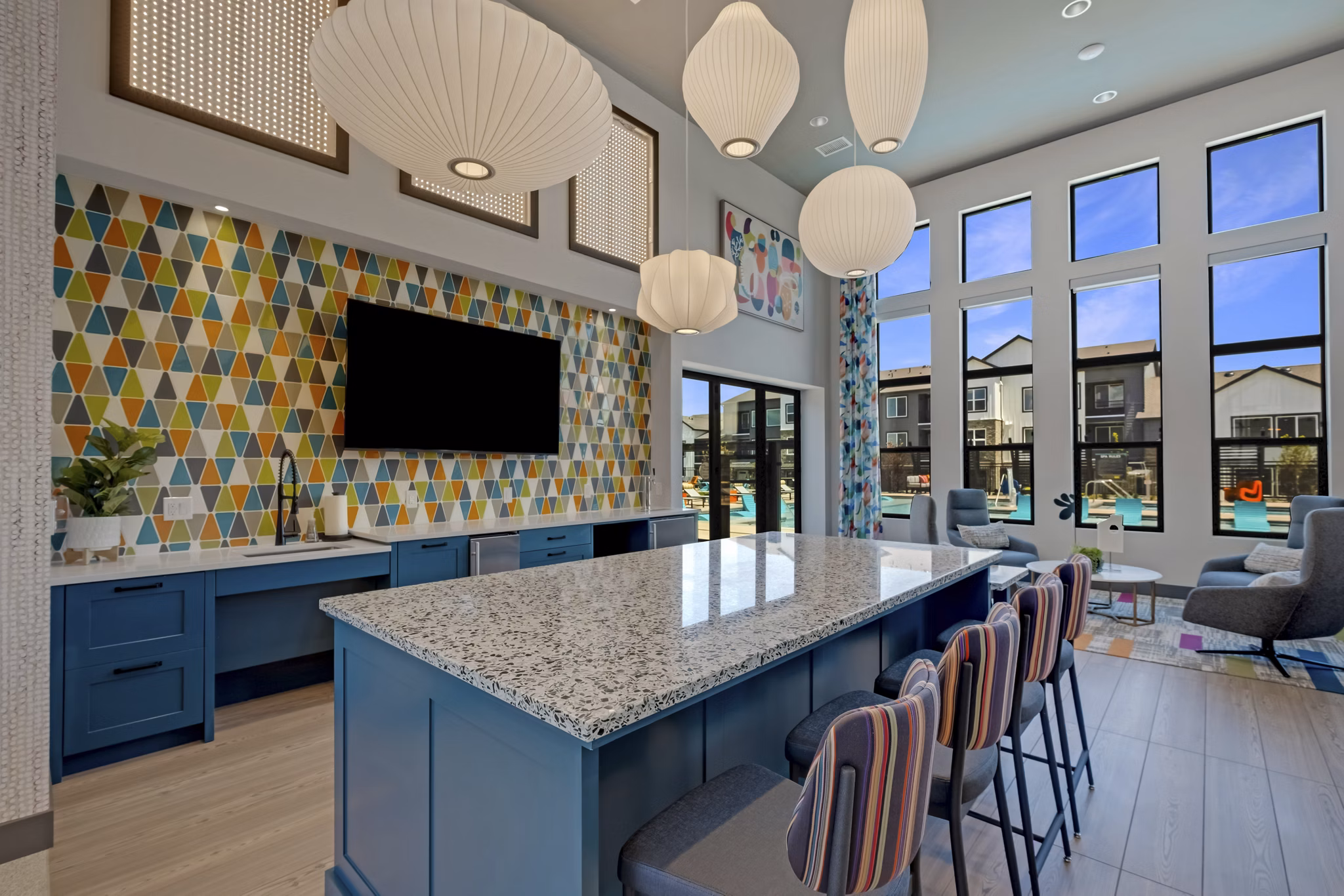 clubhouse at Outlook Horizons Apartments 