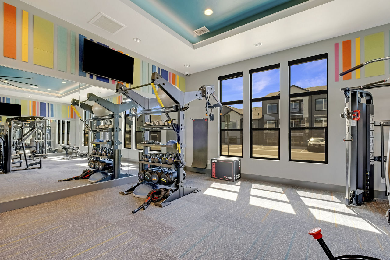 Gym at Outlook Horizons (1 of 4)