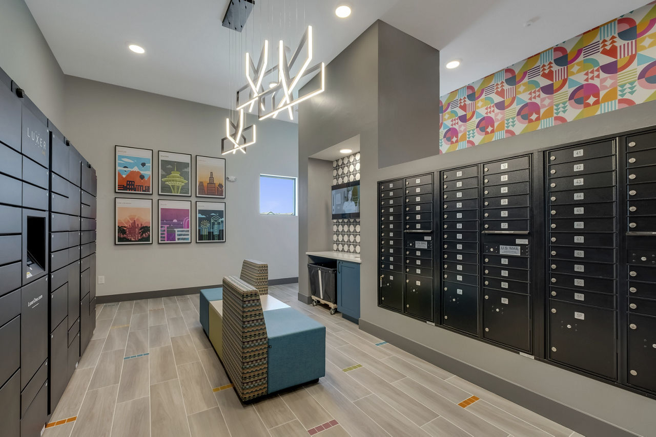 Mailroom at Outlook Horizons