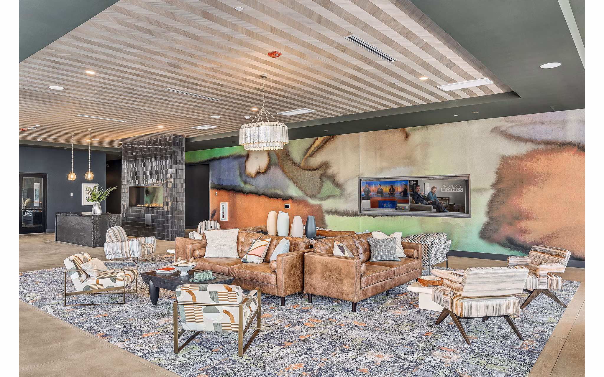 clubhouse at Albion Highland Park East Apartments