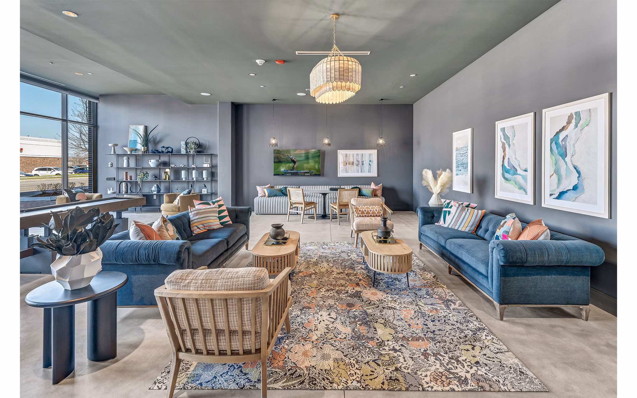 clubhouse at Albion Highland Park East Apartments