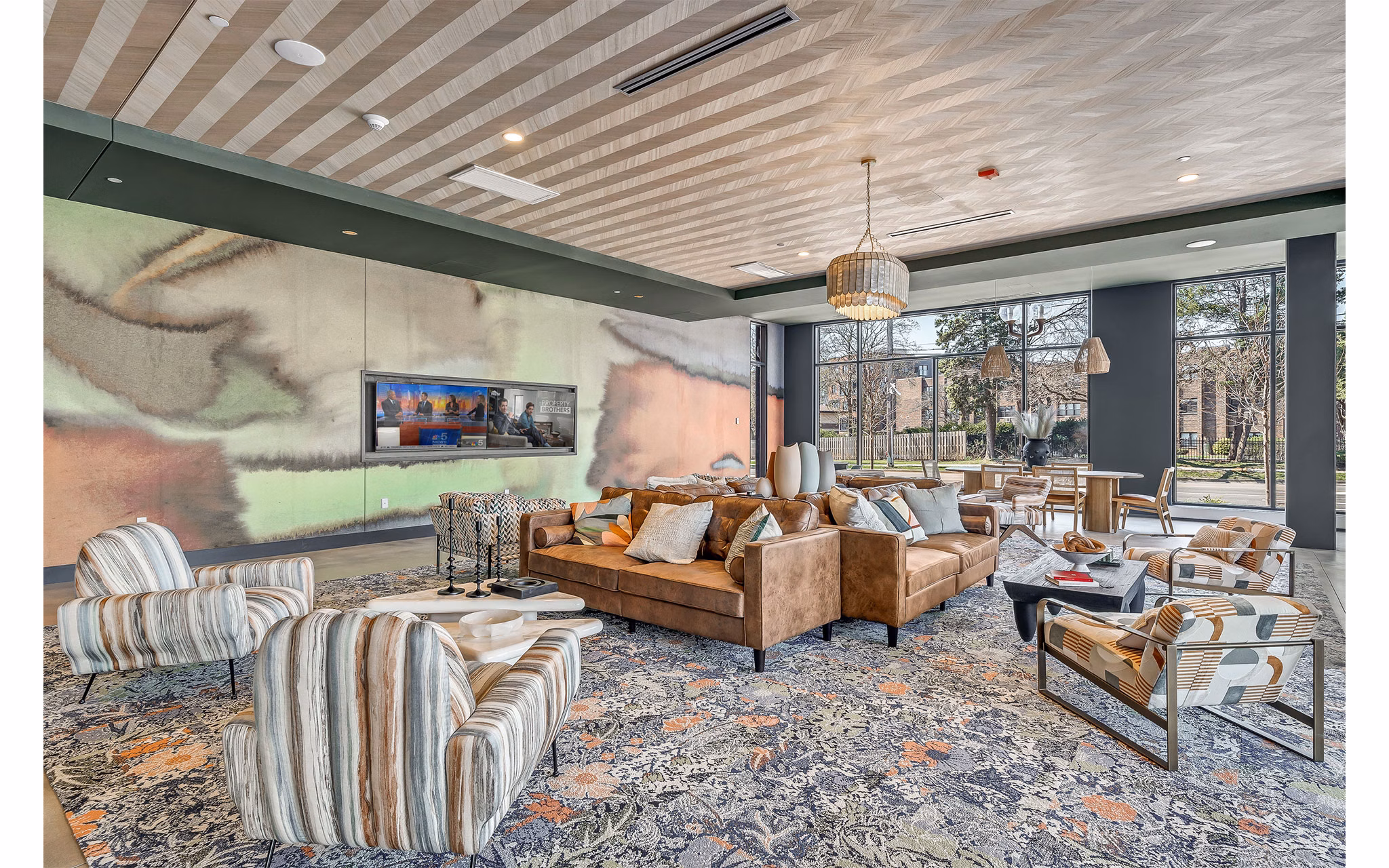 clubhouse at Albion Highland Park East Apartments