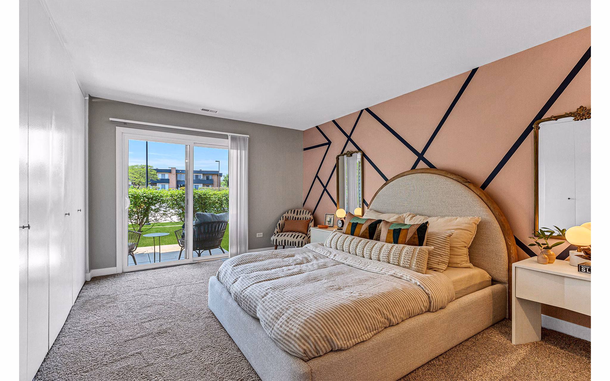 Bedroom at Albion On Northwest Apartments