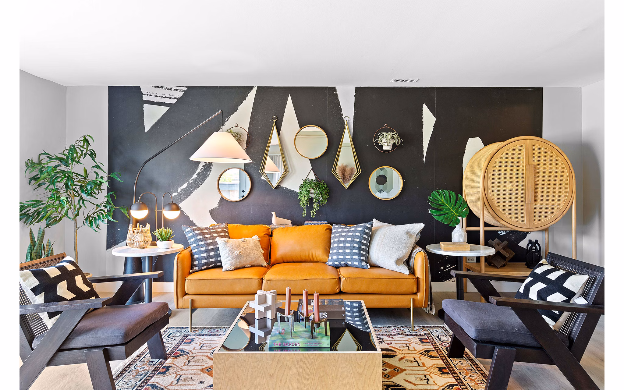Living Room at Albion On Northwest Apartments