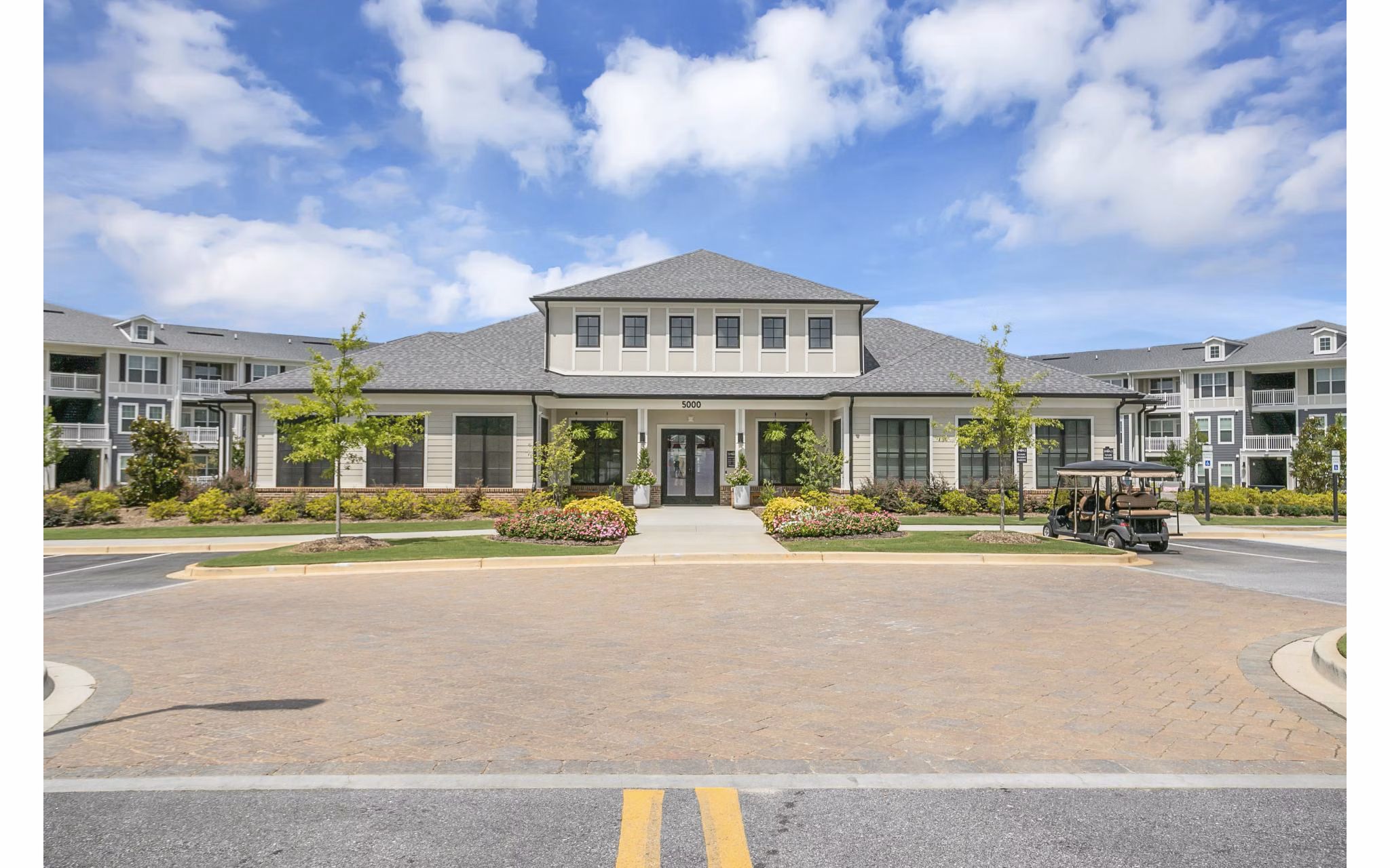 exterior at The Shoals Apartments 