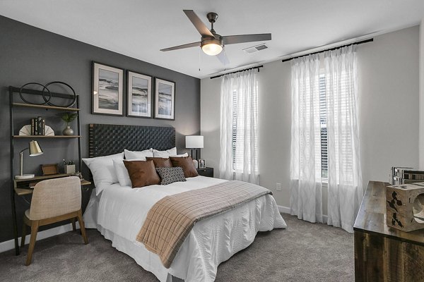 bedroom at The Shoals Apartments 