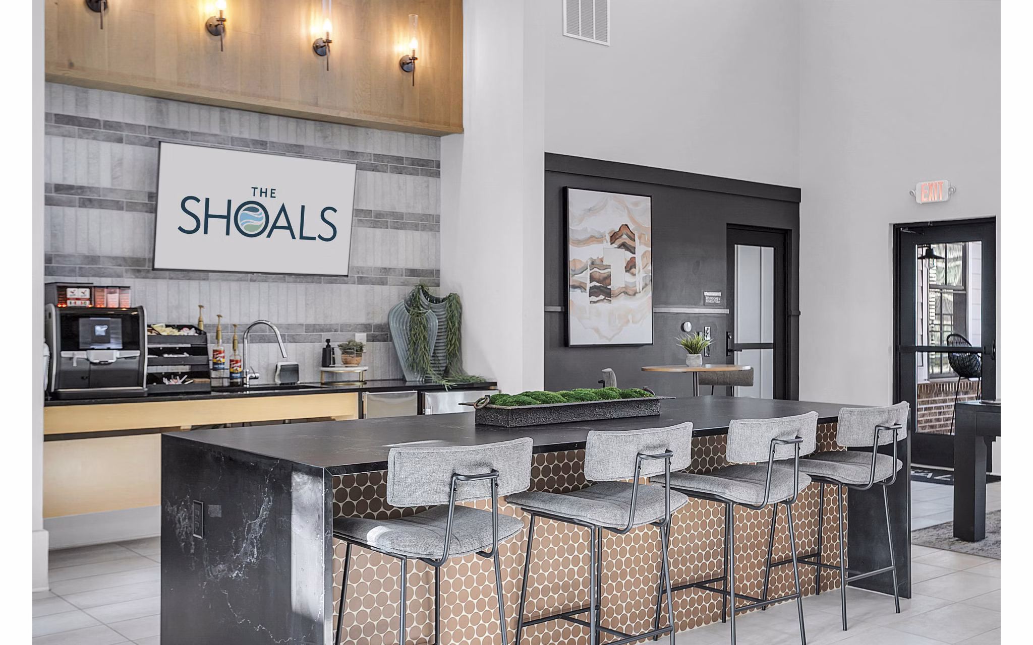 clubhouse at The Shoals Apartments 