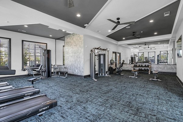 fitness center at The Shoals Apartments 
