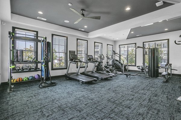 fitness center at The Shoals Apartments 