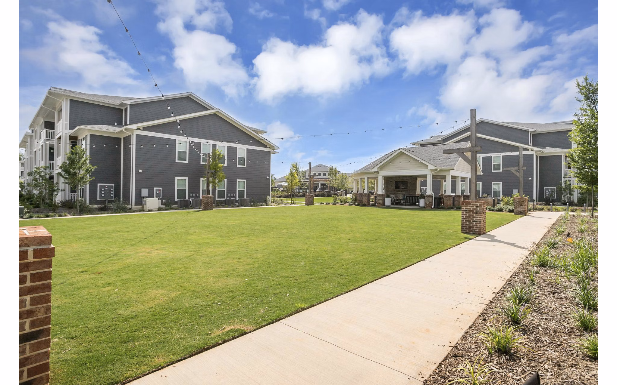 recreational area at The Shoals Apartments 