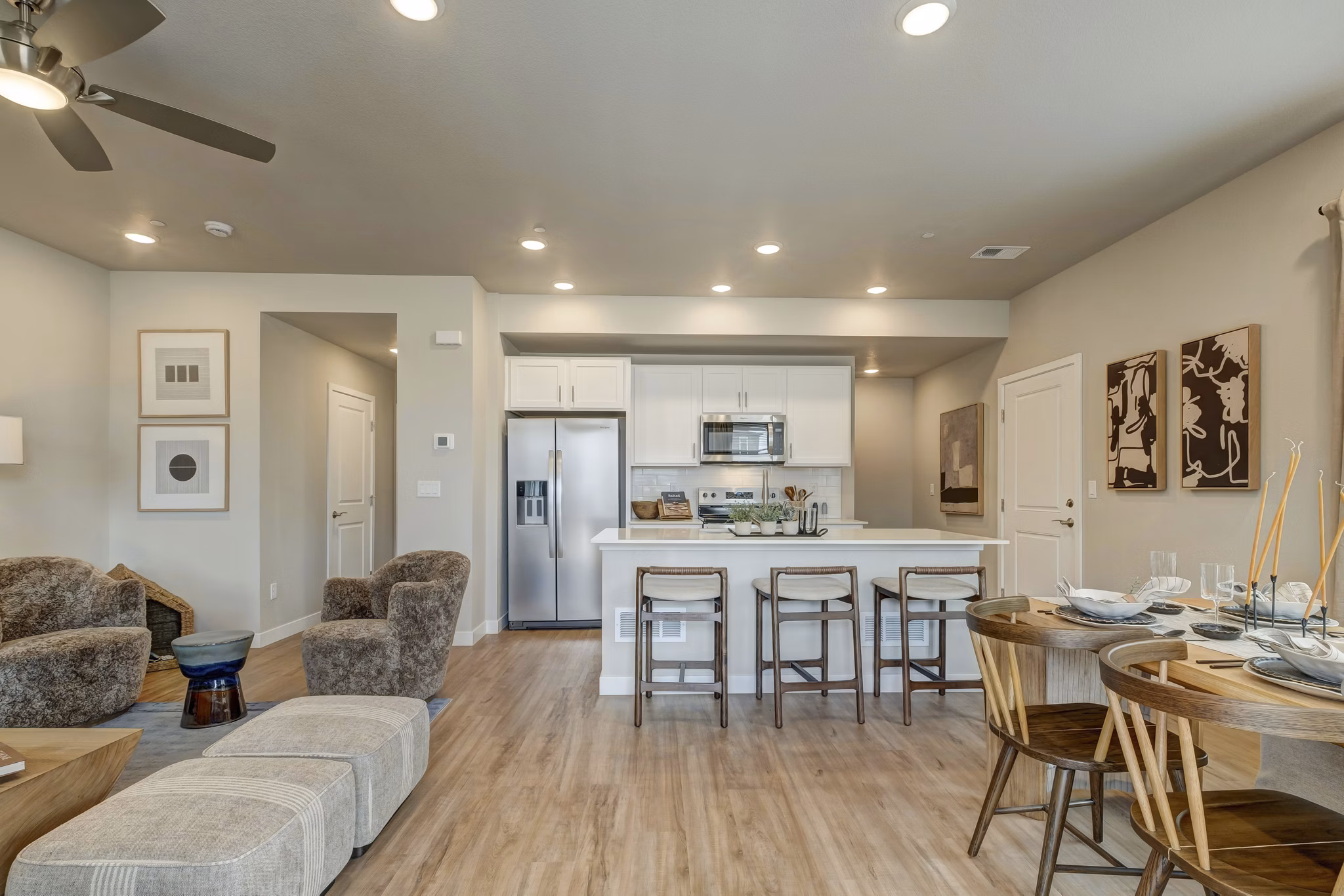 Kitchen at The Lanterns at Brighton Crossings Apartments