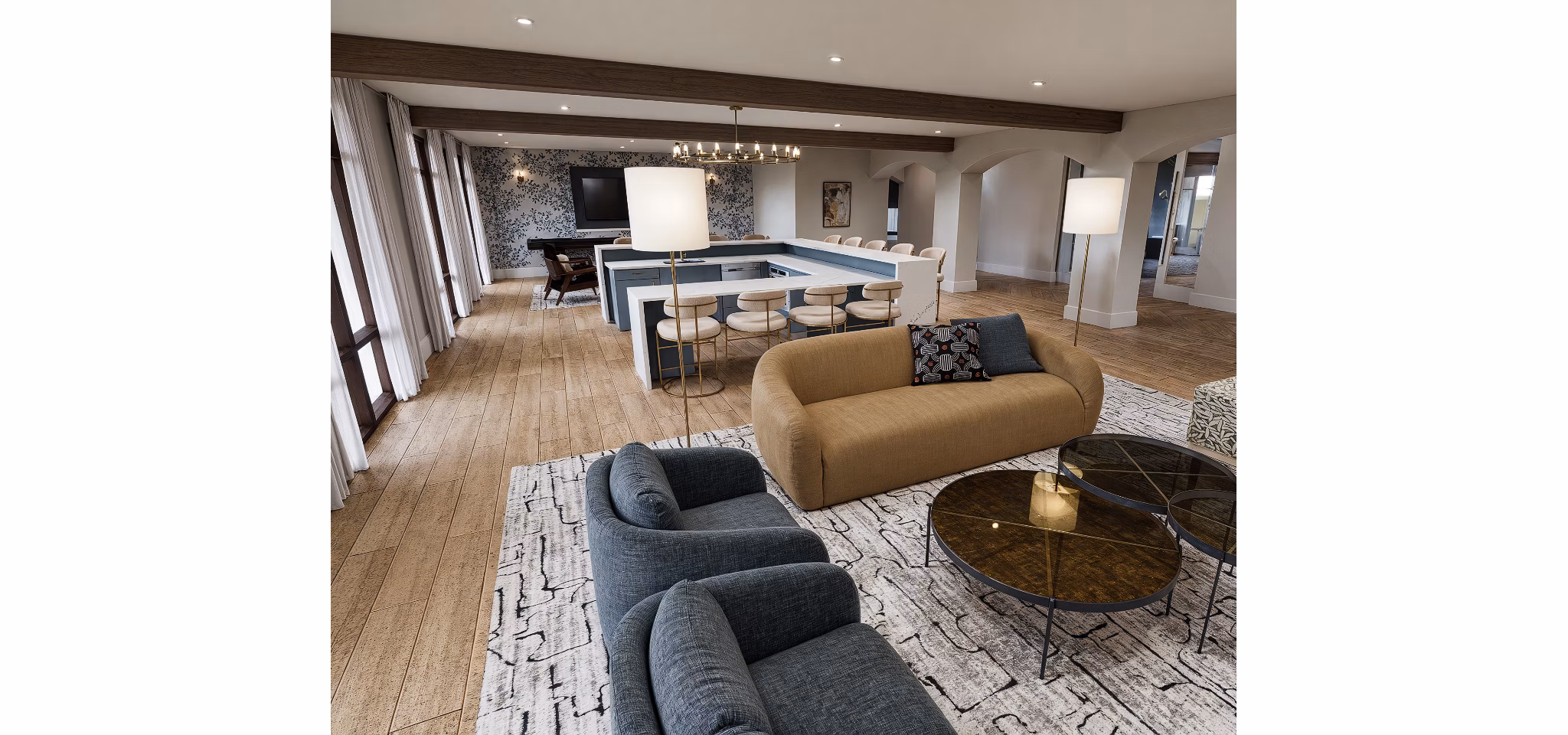 clubhouse at Prose Highland Apartments