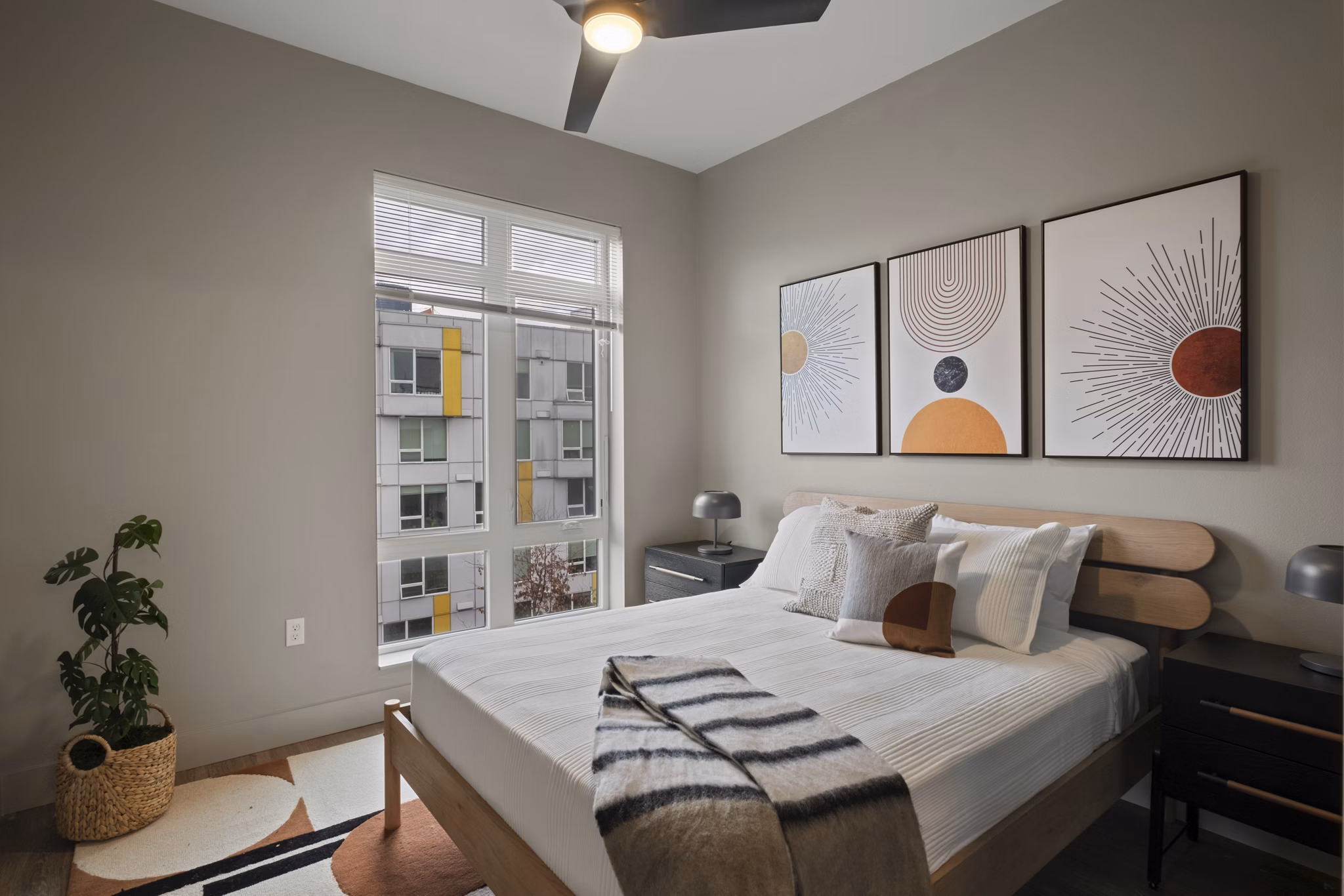 bedroom at Tapestry Apartments