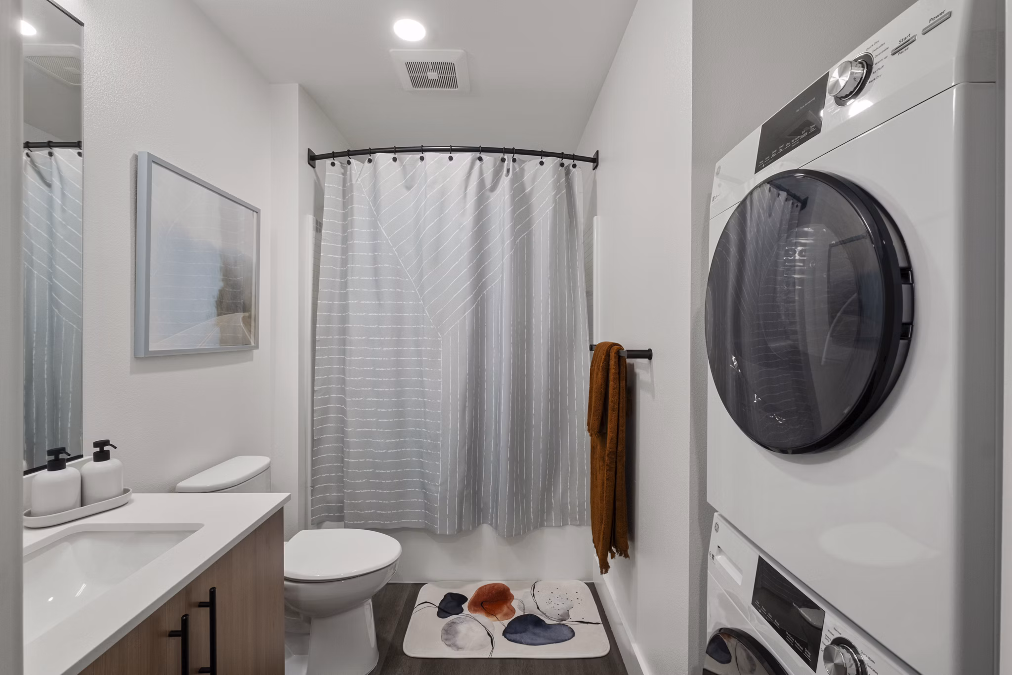 bathroom at Tapestry Apartments