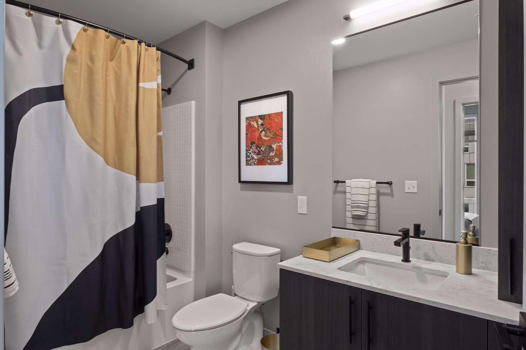 bathroom at Tapestry Apartments