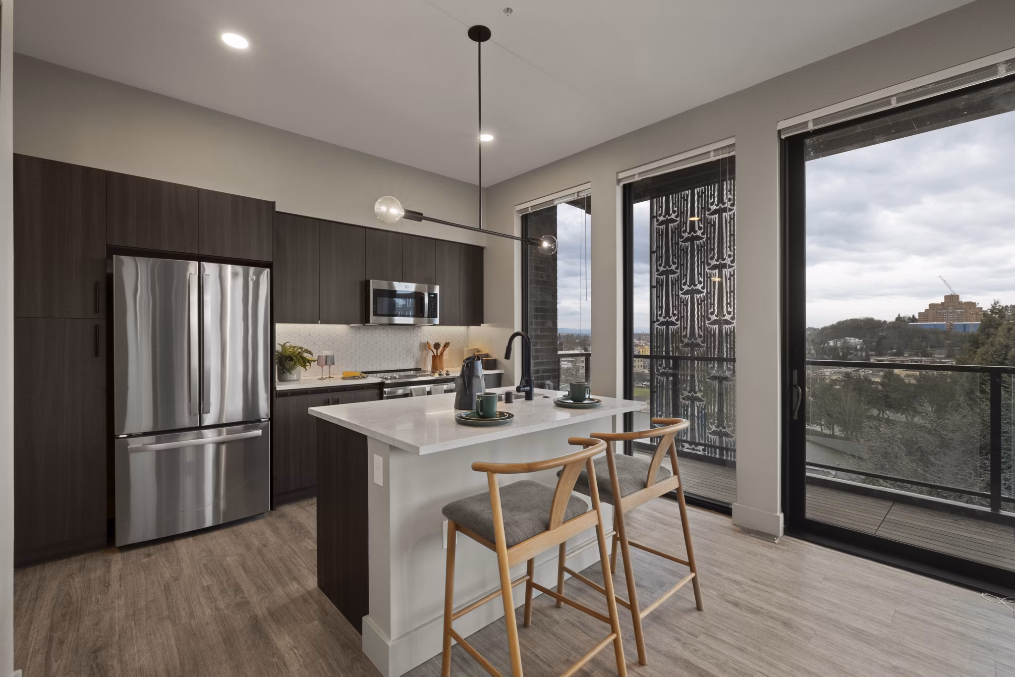 kitchen at Tapestry Apartments