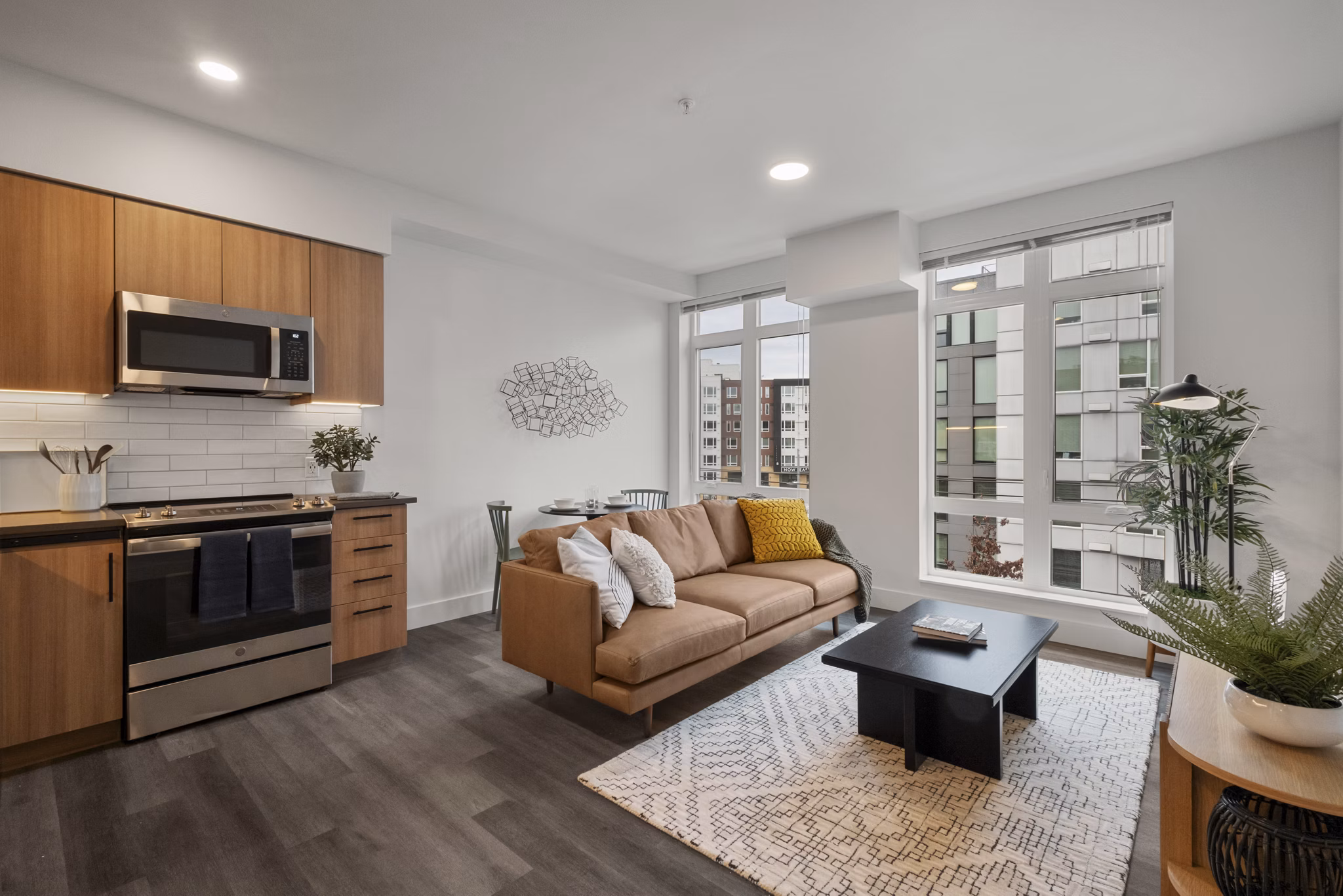 living room at Tapestry Apartments