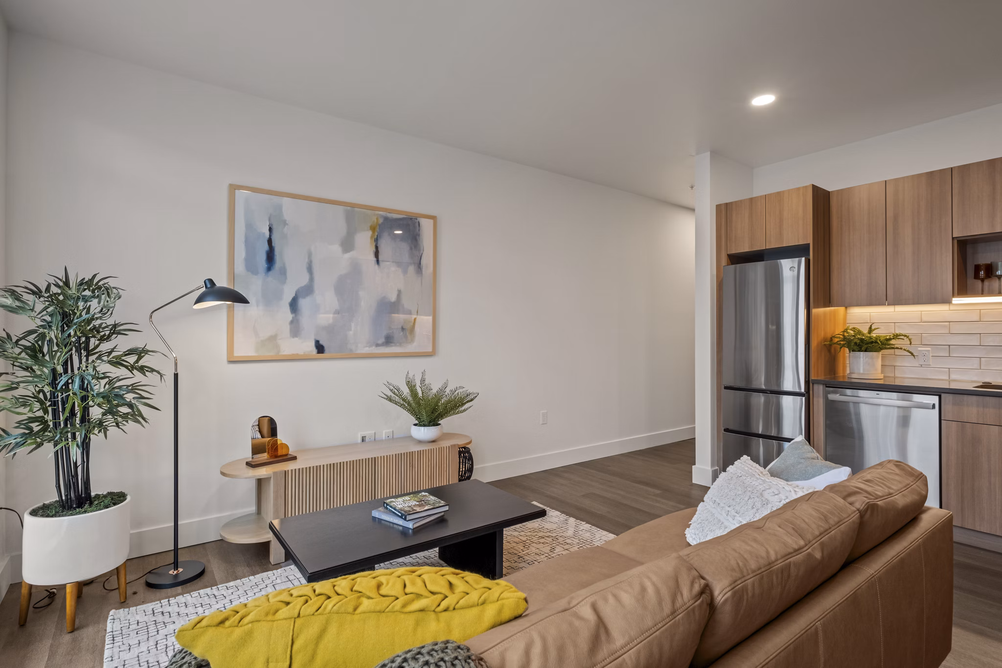living room at Tapestry Apartments