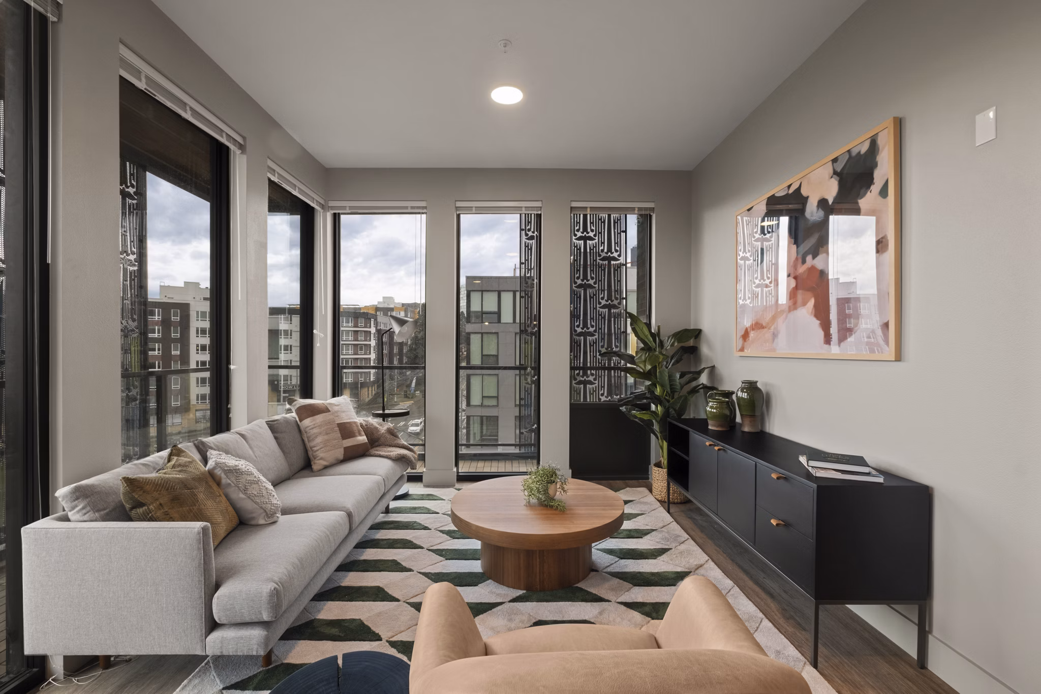 living room at Tapestry Apartments