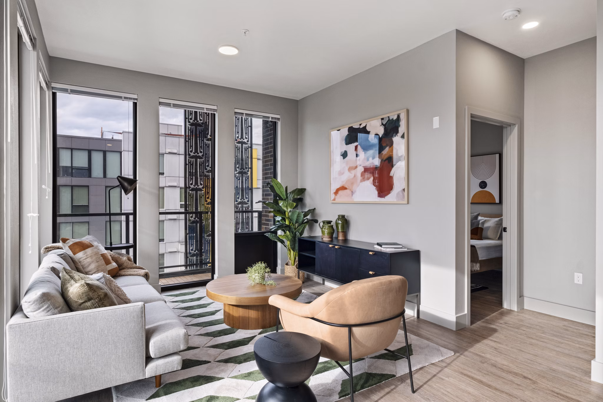 living room at Tapestry Apartments