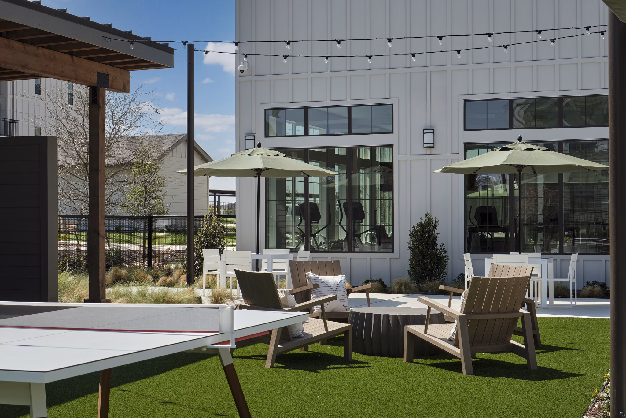 grill area at Citizen House Decker Apartments 