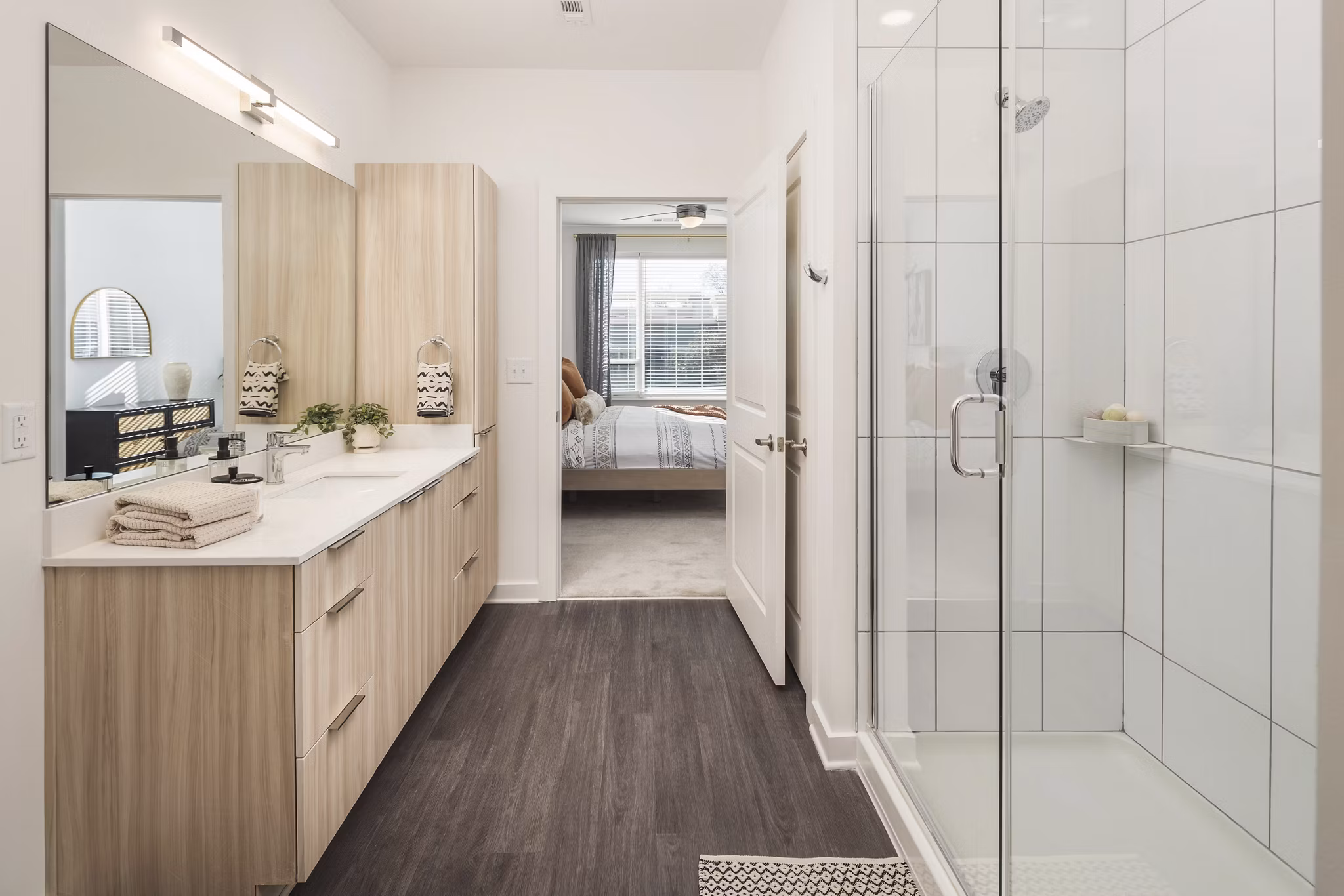 bathroom at Solis Dresden Village Apartments