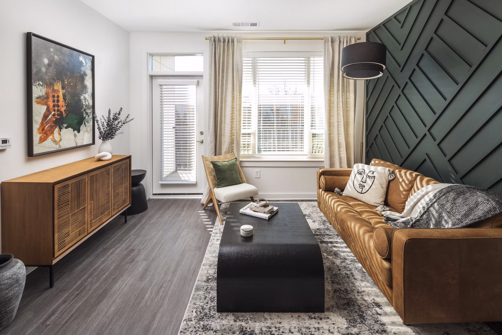living room at Solis Dresden Village Apartments