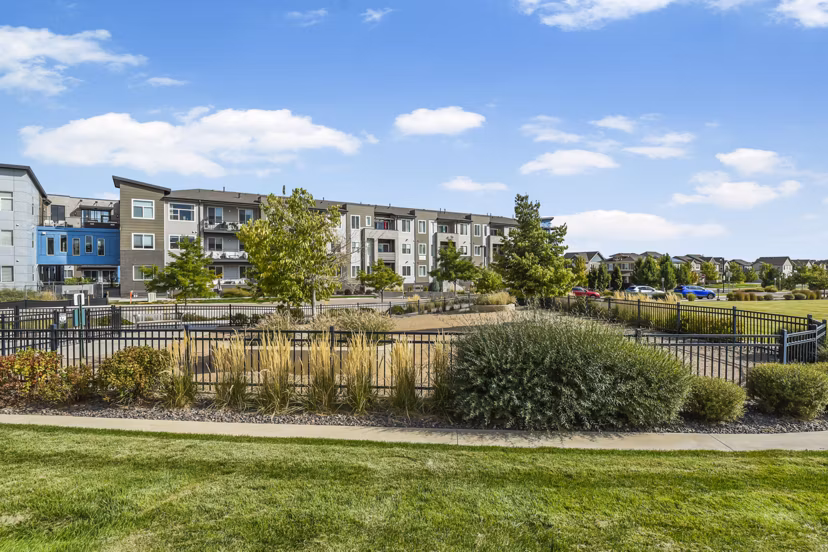 exterior at Parkside at Littleton Village Apartments 