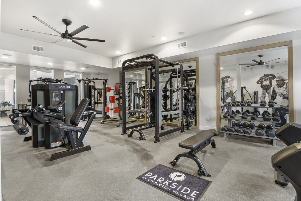 Gym at Parkside At Littleton Village (1 of 3)